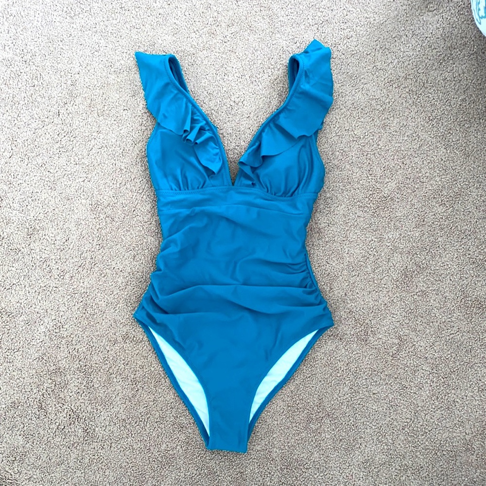 One piece bathing suit